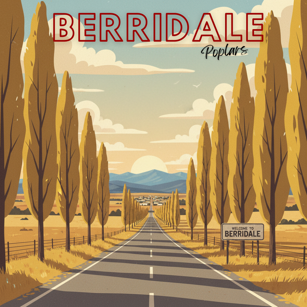 Berridale - Poplars Fridge Magnet