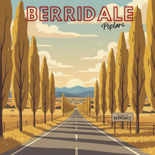 Berridale - Poplars Fridge Magnet