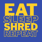 Eat Sleep Shred Fridge Magnet