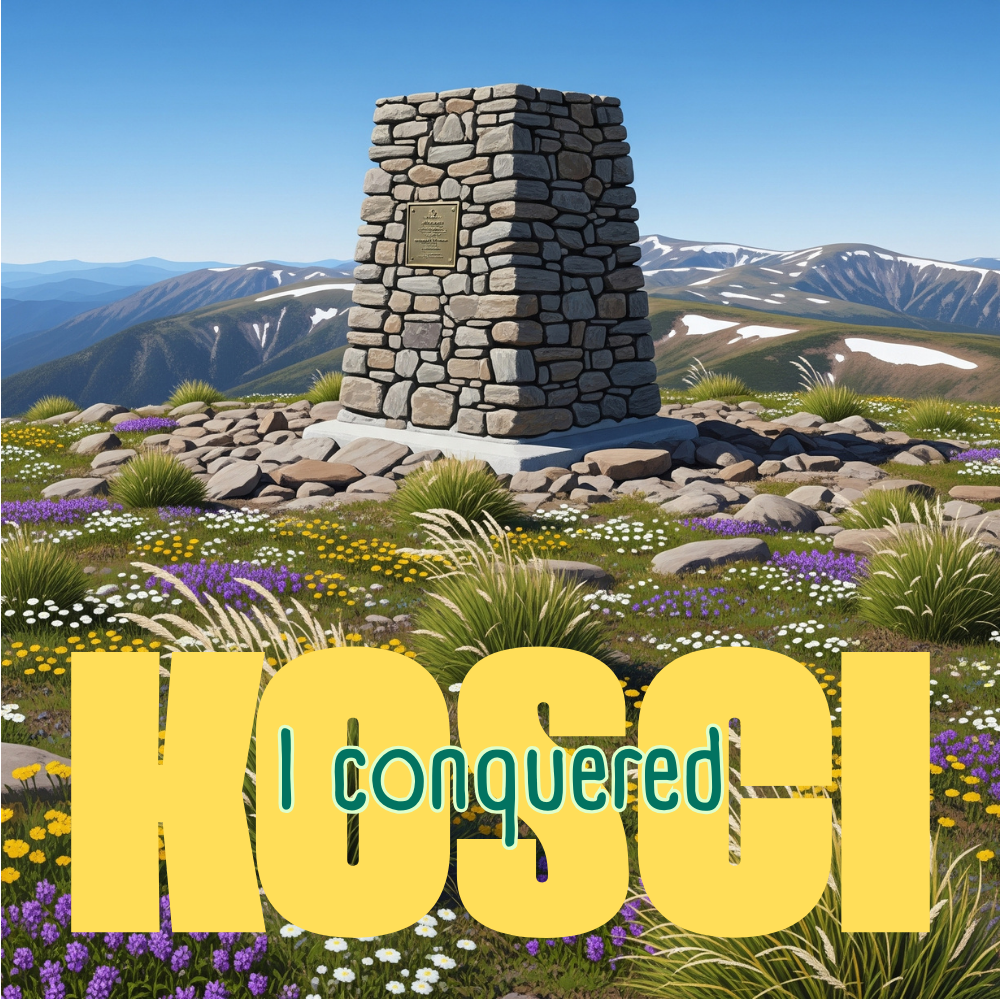 I Conquered Kosci Fridge Magnet