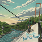 Thredbo Valley Track MTB Fridge Magnet